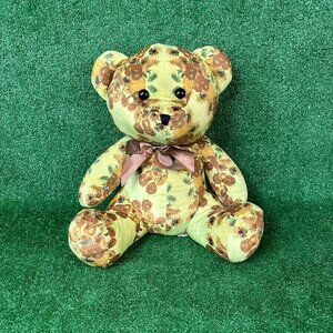 Van Gogh Exhibit Teddy Bear Immersive Sunflowers (Retired) - Large 15" Size Art